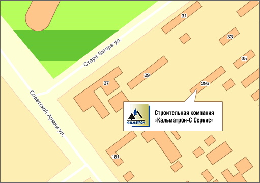 Схема проезда